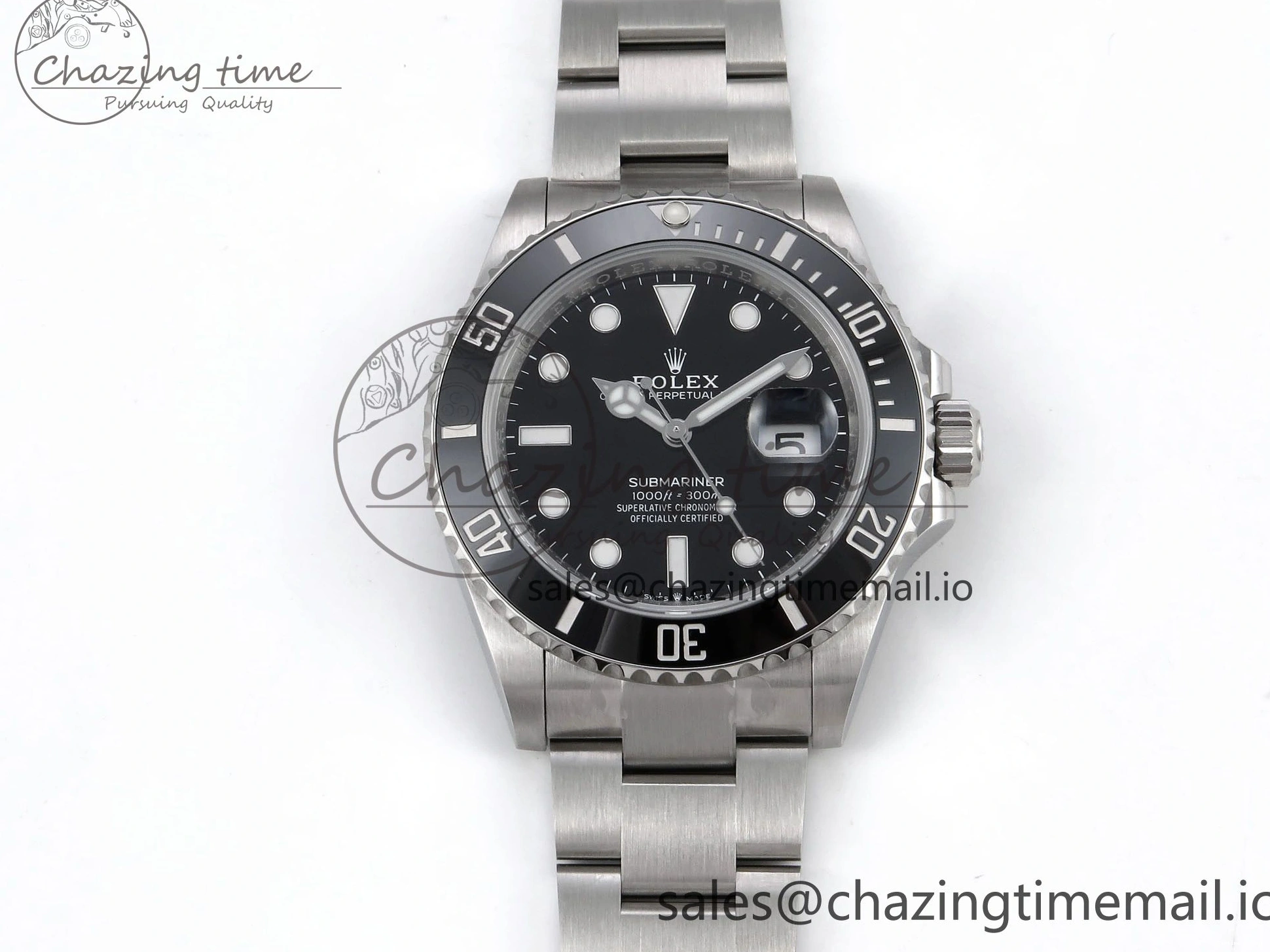 0201 Classic Submariner 126610 LN HGF 1:1 Best Edition Black Dial on SS Bracelet SH3235 V 1263